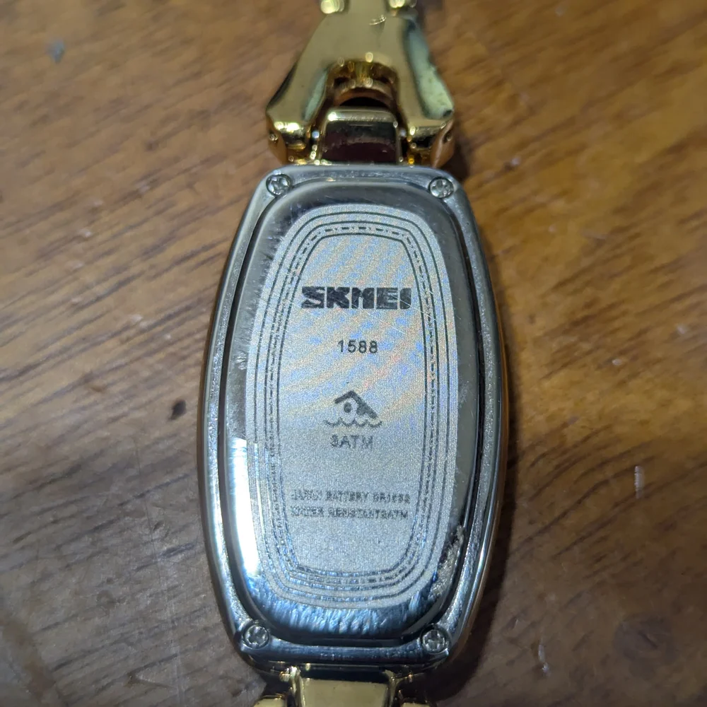 Gold-Tone Women's Digital Bracelet Smartwatch - Picture 3 of 8